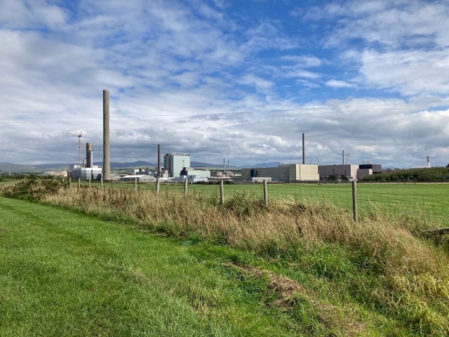 Soil sampling Sellafield in West Cumbria