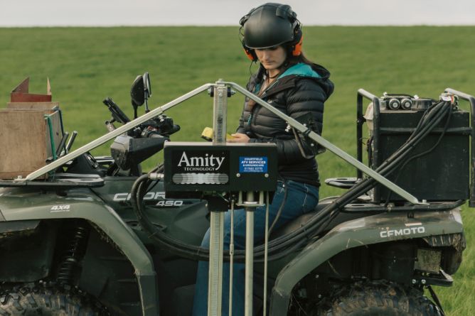 Eco Prospects soil sampling team in the field